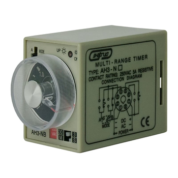 Реле времени 220V AH3-NB (3s - 30 min) AC Энергия, 100 шт - Электрика, НВА - Реле, автоматизация и управление - Реле времени - магазин электрооборудования amperomvolt.ru